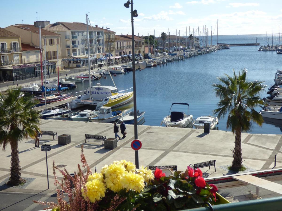 Hotel-Restaurant Du Port Mèze Exteriör bild
